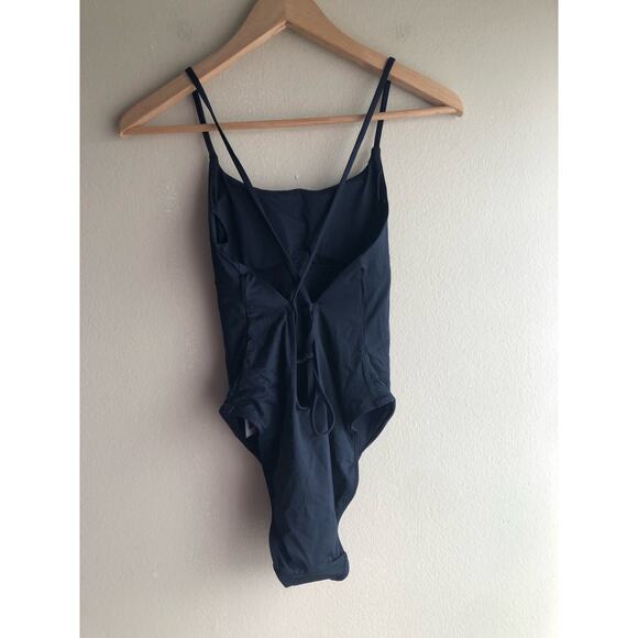 New Everlane The String One-Piece Black Swimsuit Size XS - Picture 13 of 16